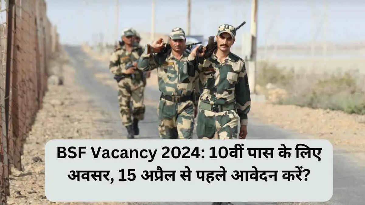 BSF Vacancy 2024: